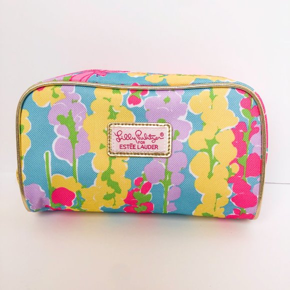 ❤️ SALE!!! 4 for $20. Lilly Pulitzer for Estee Lauder Cosmetic makeup Case/Bag - Picture 1 of 3